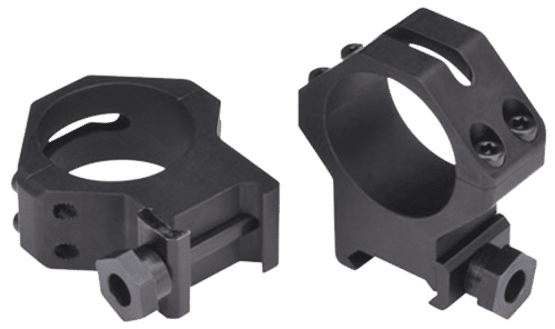 Weaver Four Hole Skeleton Scope Rings features a 30mm objective and medium height